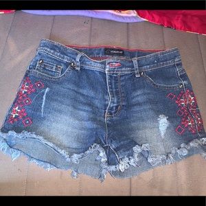 jean shorts
